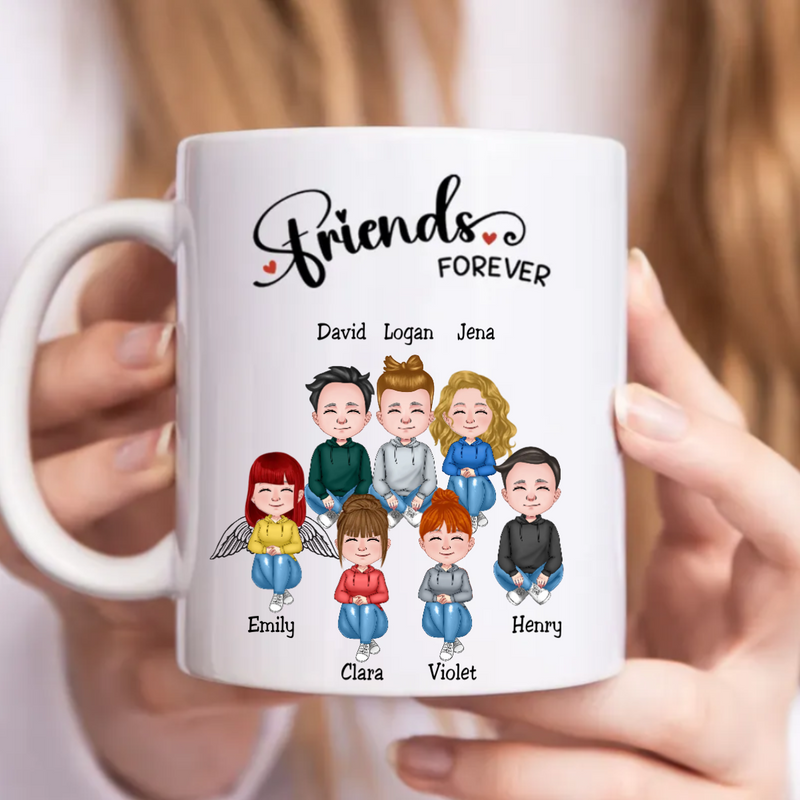 Friends - Friends Forever - Personalized Mug