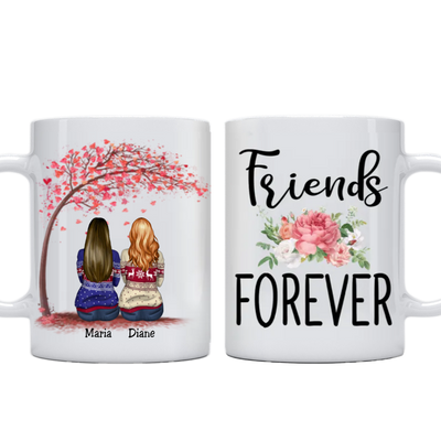 Friends - Friends Forever V2 - Personalized Mug - Makezbright Gifts