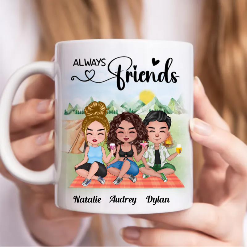 Friends - Always Friends - Personalized Mug (AA)