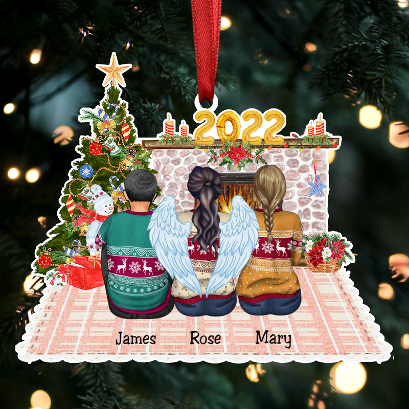 Christmas Ornament for Brothers & Sisters - Personalized Christmas Ornament - Makezbright Gifts