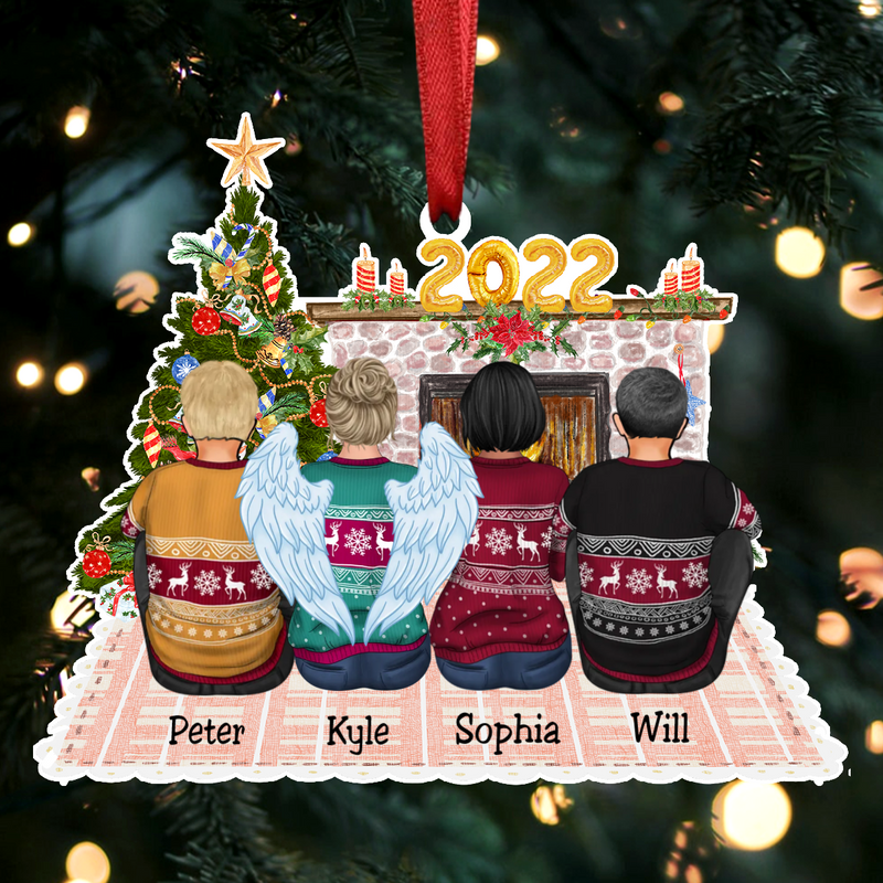 Christmas Ornament for Brothers & Sisters - Personalized Christmas Ornament - Makezbright Gifts