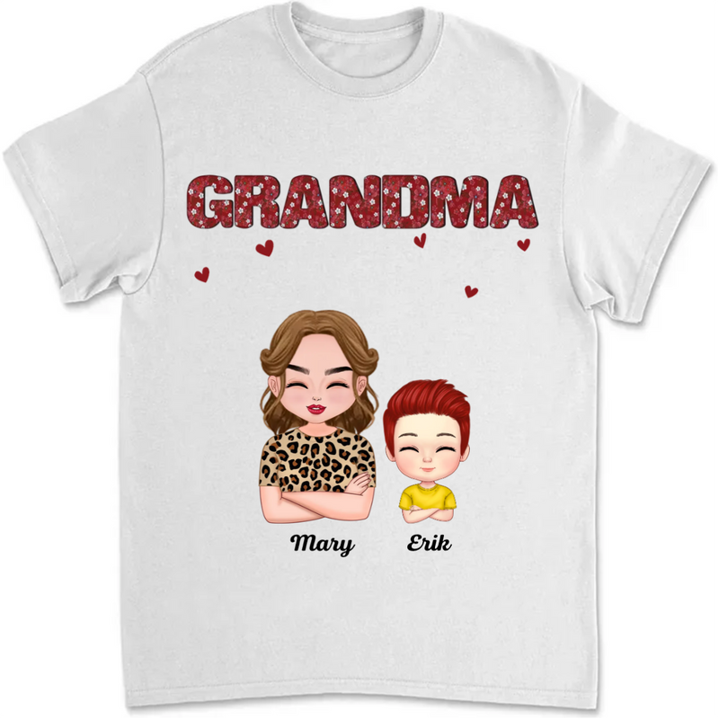 Family - Just Call Me Grandma - Personalized Unisex T-Shirt