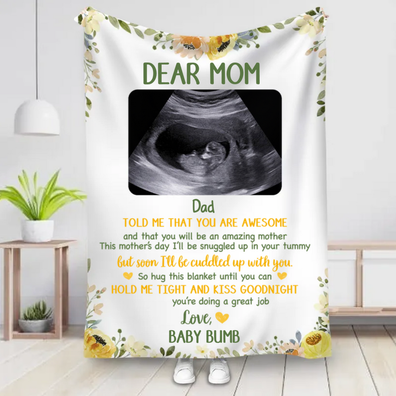 Family - Soon I’ll Be Cuddled Up With You - Personalized Blanket