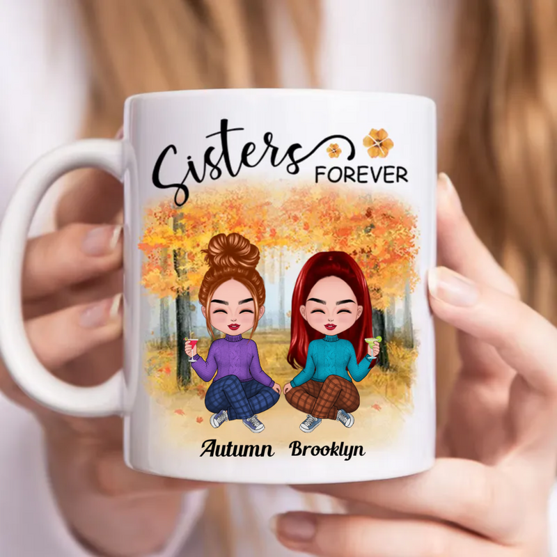 Always Sisters - Personalized Mug