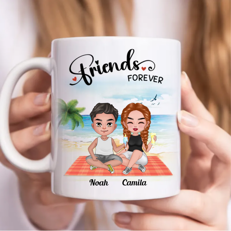 Friends - Friends Forever - Personalized Mug (BB)