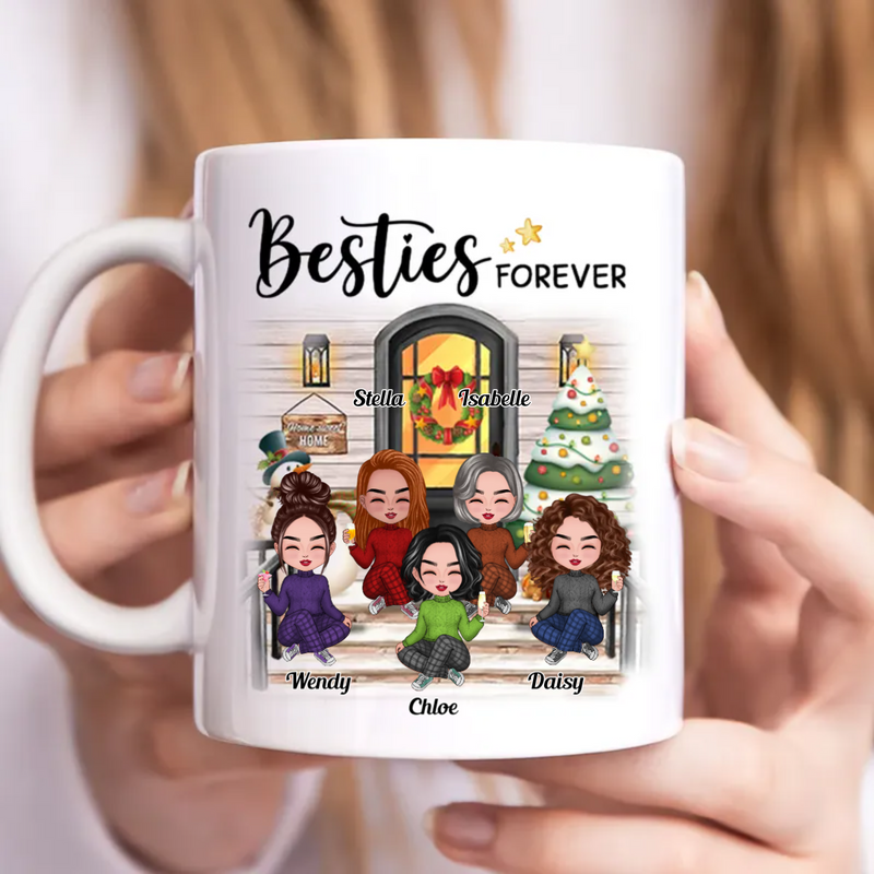 Besties - Besties Forever - Personalized Mug (Ver 2)