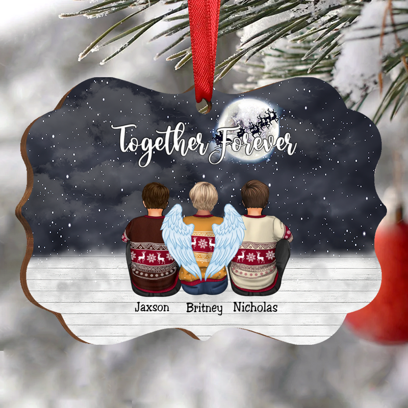 Family - Together Forever - Personalized Christmas Ornament