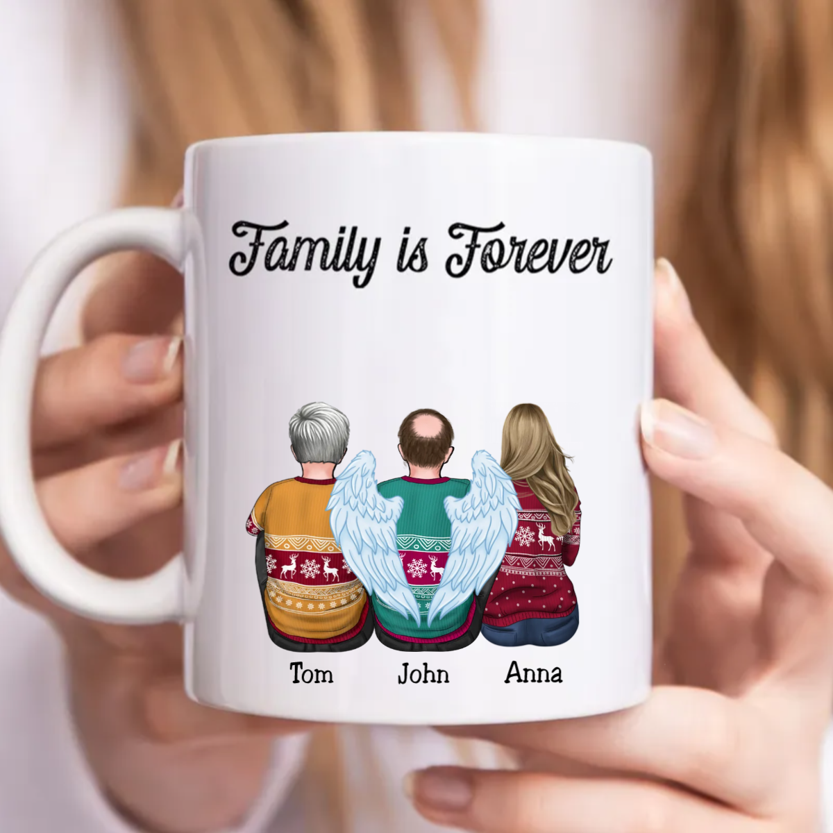 Discover Family - Family Is Forever - Personalized Mug (LL)