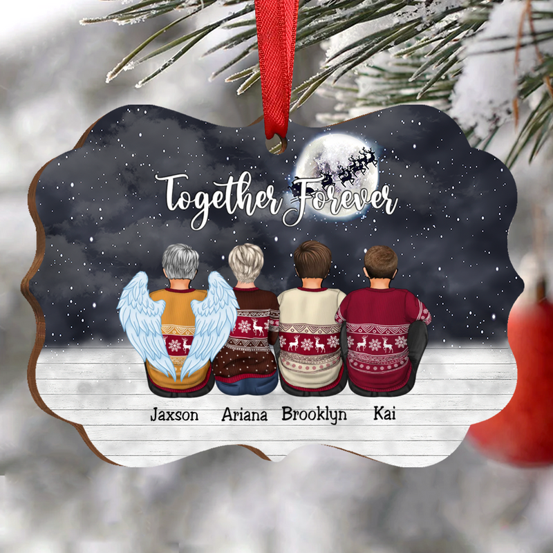 Family - Together Forever - Personalized Christmas Ornament