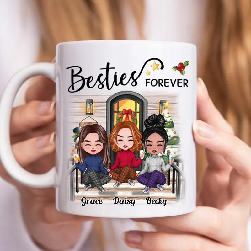 Sisters - Besties Forever - Personalized Mug