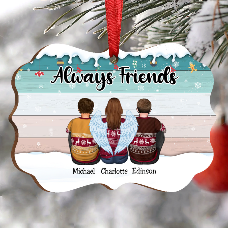 Friends - Friends Forever - Personalized Acrylic Ornament