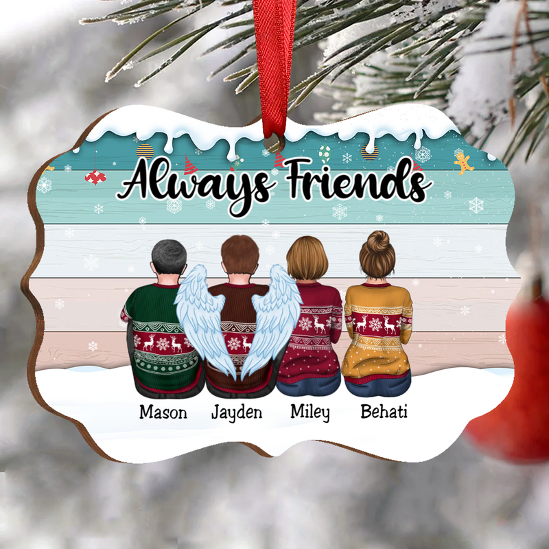 Friends - Friends Forever - Personalized Acrylic Ornament