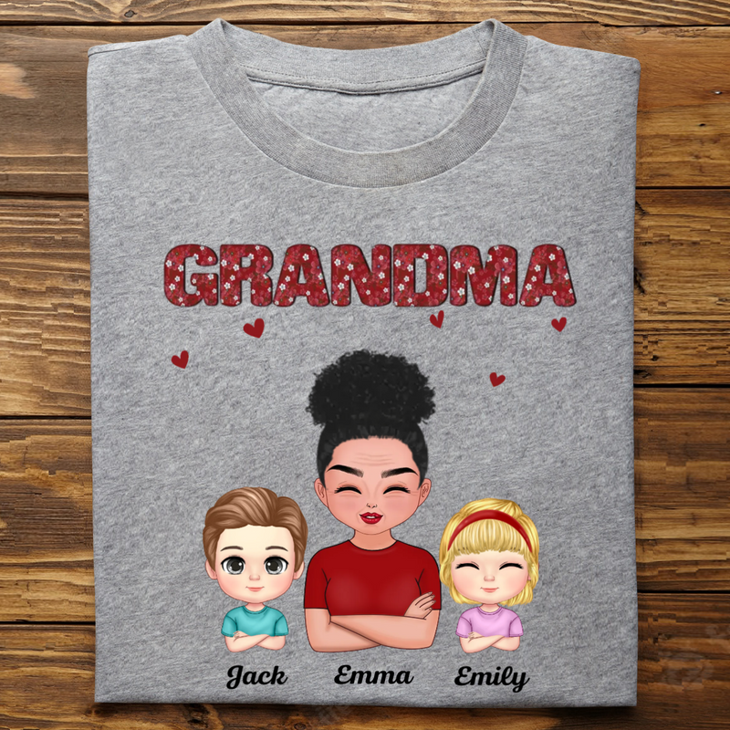 Family - Just Call Me Grandma - Personalized Unisex T-Shirt