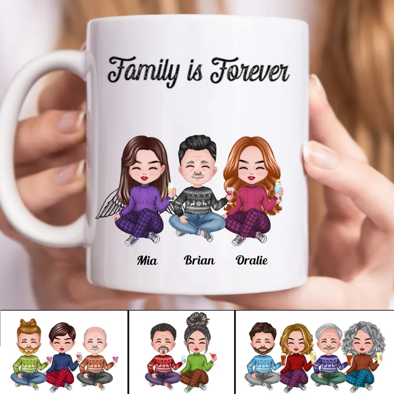 Family - Family Is Forever - Personalized Mug (CB)