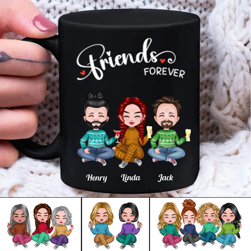 Sisters Forever - Personalized Mug (NN)