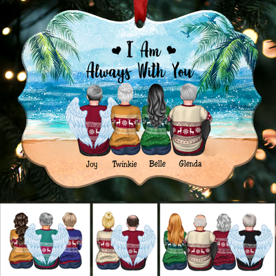 I Am Always With You - Personalized Christmas Ornament - Makezbright Gifts