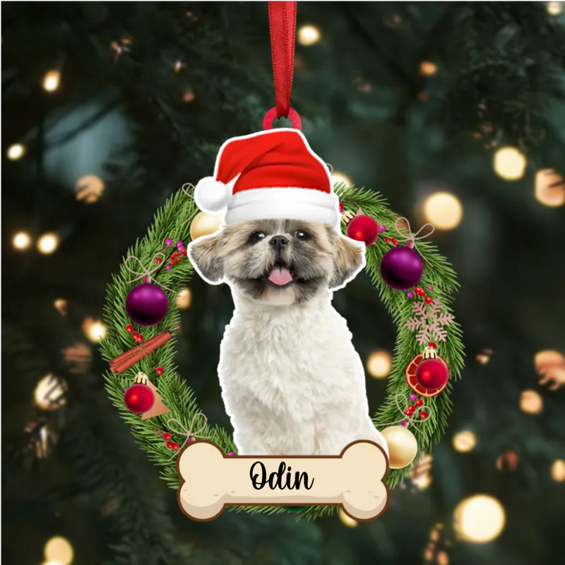 Dog Lovers - Dog Bone Ornament - Personalized Ornament