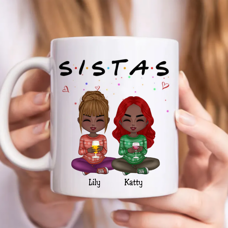 Besties - S.I.S.T.A.S - Personalized Mug