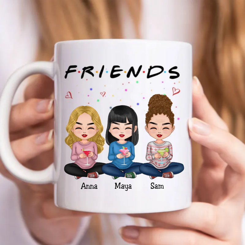 Friends - F.R.I.E.N.D.S - Personalized Mug