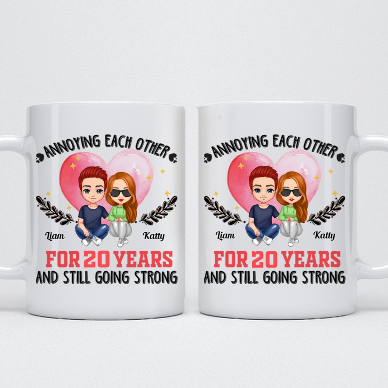 Couple - Annoying Each Other For Many Years Still Going Strong - Personalized Mug (Ver3)