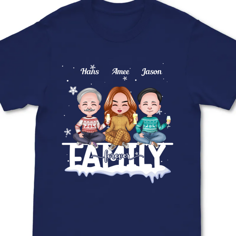 Family - Family, Brothers, Sisters, Siblings, Besties Forever - Personalized Unisex T-shirt