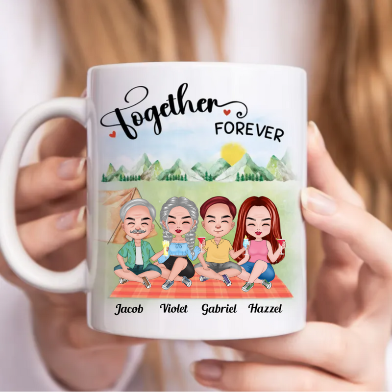 Friends - Together Forever - Personalized Mug (AA)