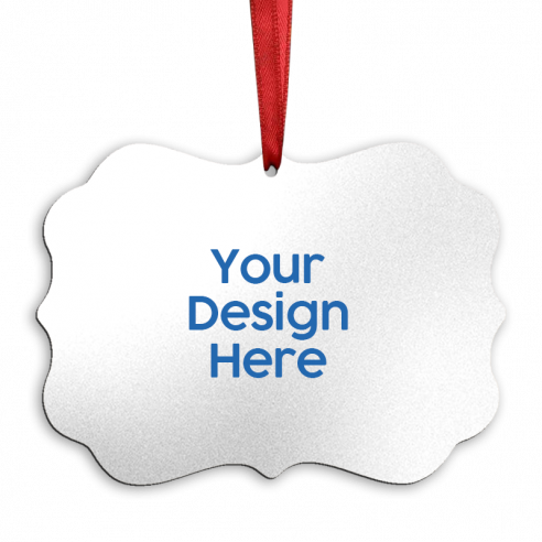Upload Your Own Design - Personalized Christmas Ornament - Makezbright Gifts